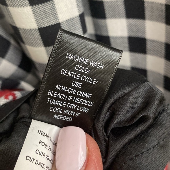 Torrid Sz 4 Gingham check Midi Dress Womens Ruffled Embroidered country Ruffles - Picture 9 of 10